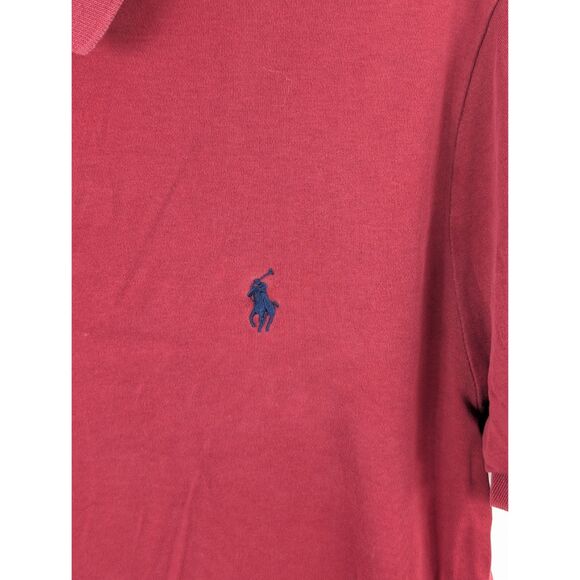 Polo Ralph Lauren Polo Shirt Maroon Men's Size Medium - Picture 4 of 12